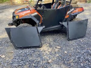 HALF DOORS POLARIS RZR 570/800/900 – BLACK