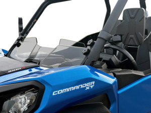 Can Am Maverick Trail/Sport Stealth Tinted Scratch Resistant Short Windshield