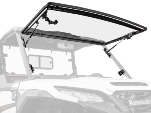 Kawasaki Ridge Scratch-Resistant Flip Windshield